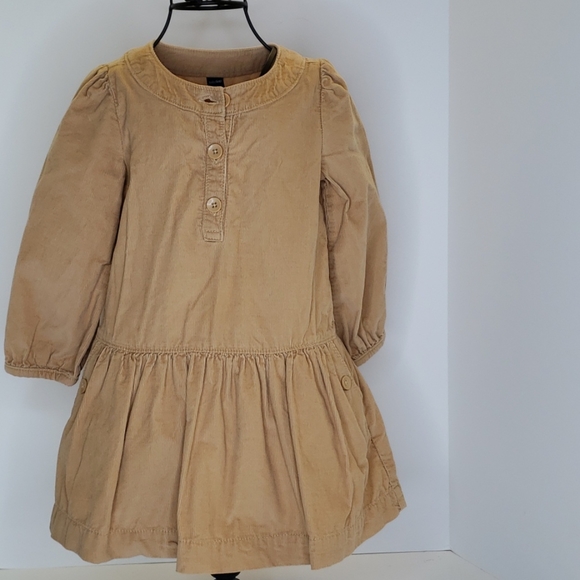 Baby Gap Tan Courtney dress size 4T